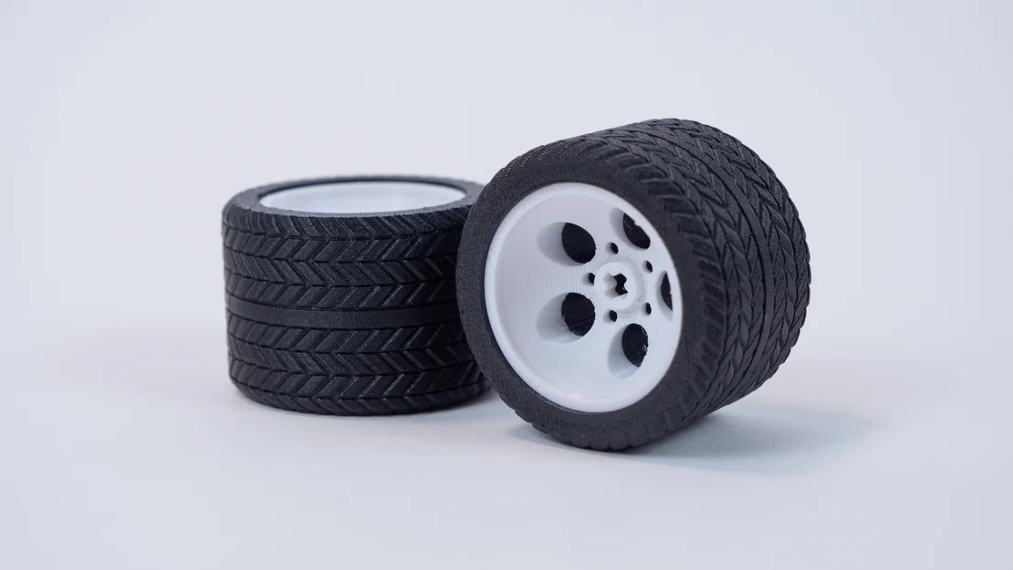 Bánh xe chân thực cho mô hình LEGO 10337 Lamborghini Countach - Image 3