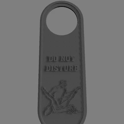 Móc treo cửa NSFW Do Not Disturb v2.0