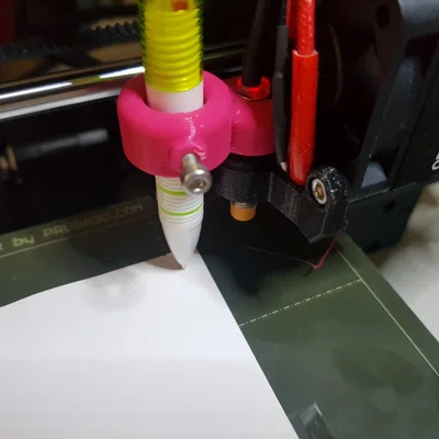 Ngàm gắn bút Prusa MINI Plotter bracket - Biến máy in thành máy vẽ
