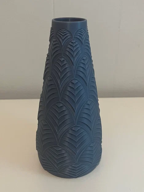 Bộ bình hoa họa tiết lá (Leaf Vase) in 3D độc đáo - Image 2