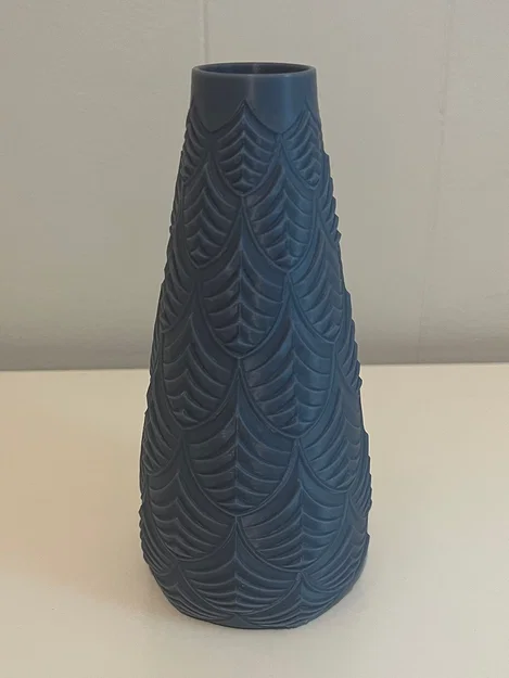 Bộ bình hoa họa tiết lá (Leaf Vase) in 3D độc đáo - Image 3