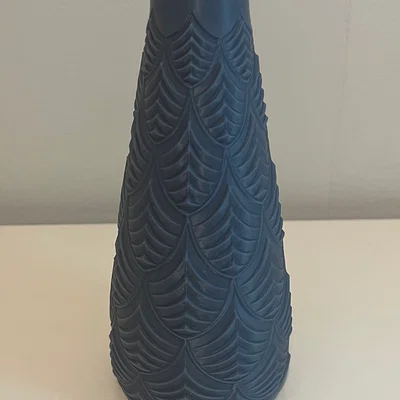 Bộ bình hoa họa tiết lá (Leaf Vase) in 3D độc đáo
