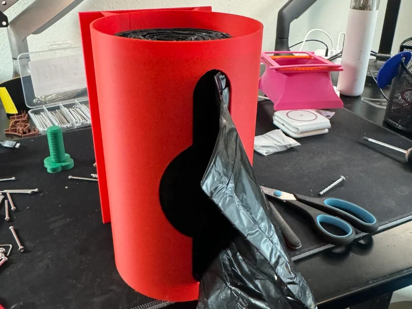 Giá treo cuộn túi rác cỡ lớn (Trash Bag Holder XL) in 3D tiện lợi - Image 1