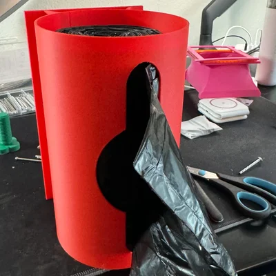 Giá treo cuộn túi rác cỡ lớn (Trash Bag Holder XL) in 3D tiện lợi