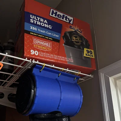 Hộp nhả túi rác XL Plus cho cuộn 6in/150mm (Hefty 33 Gal SamsClub)