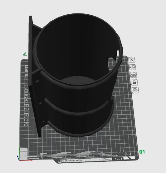 Hộp nhả túi rác XL Plus cho cuộn 6in/150mm (Hefty 33 Gal SamsClub) - Image 5