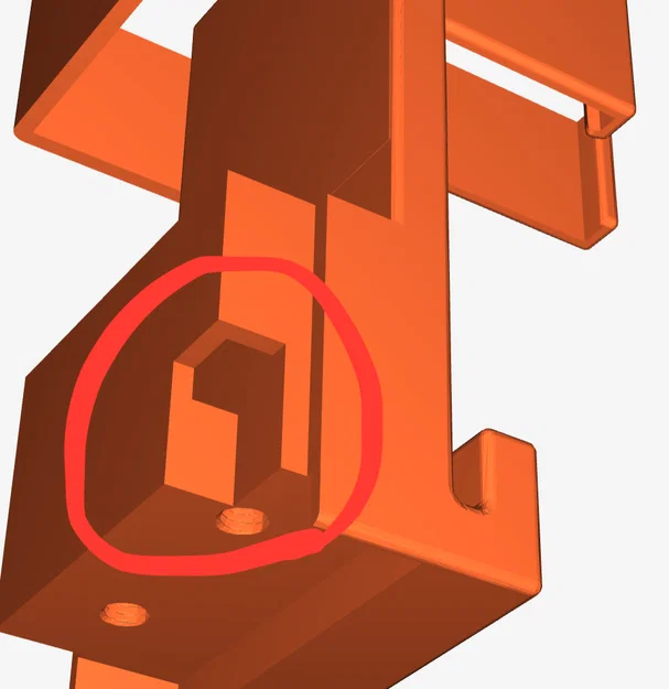 Giá treo cuộn nhựa bên hông cho máy in 3D Ender 3 v3 KE - Image 2