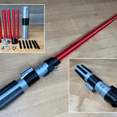 Lightsaber gập của Vader (Multi-Part) – In rời từng phần