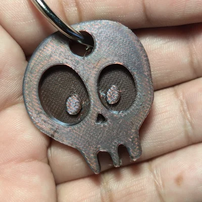 Móc khóa đầu lâu 3D - Phụ kiện cá tính độc đáo cho chìa khóa