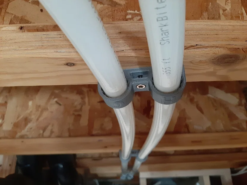 Kẹp treo ống PEX 3/4" (PEX tubing hanger/clamp) - Image 1