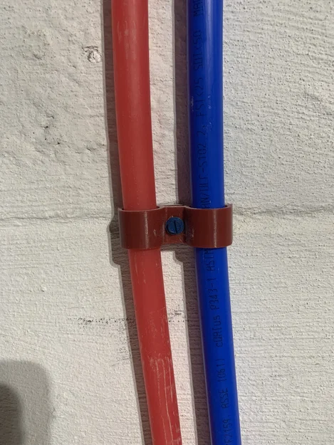 Kẹp giữ ống nước PEX 1/2 inch in 3D chắc chắn, tiện lợi - Image 3