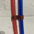 Kẹp giữ ống nước PEX 1/2 inch in 3D chắc chắn, tiện lợi - Thumbnail 3