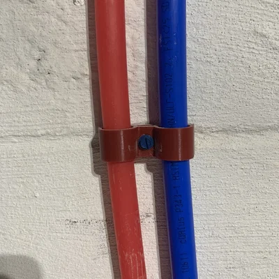 Kẹp giữ ống nước PEX 1/2 inch in 3D chắc chắn, tiện lợi