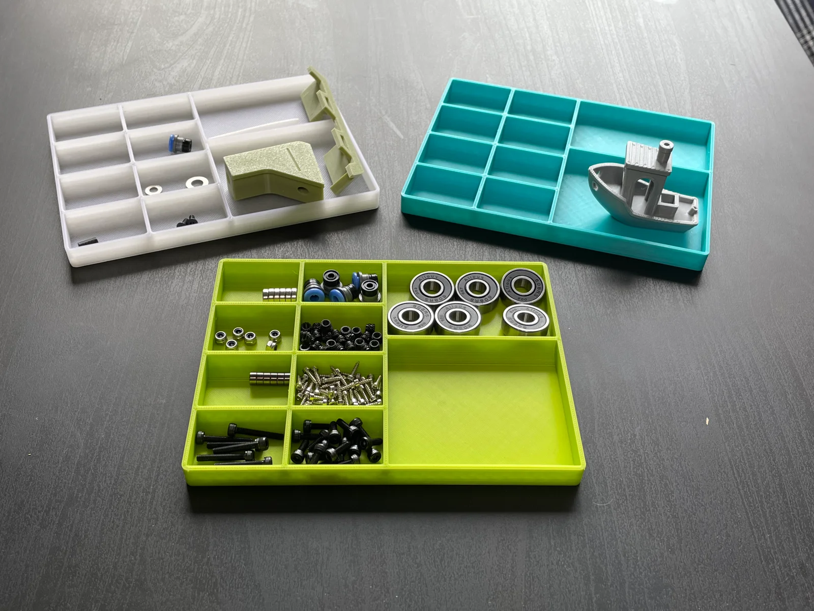Khay đựng linh kiện (Parts Tray) in 3D gọn gàng, tiết kiệm… 1