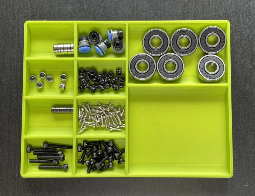 Khay đựng linh kiện (Parts Tray) in 3D gọn gàng, tiết kiệm nhựa - Image 2