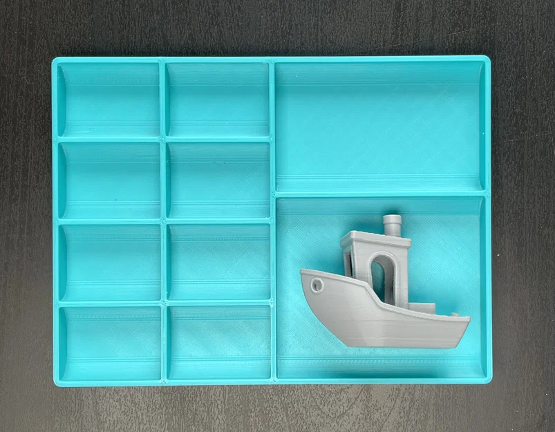 Khay đựng linh kiện (Parts Tray) in 3D gọn gàng, tiết kiệm nhựa - Image 3