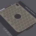 Ốp lưng iPad 10 họa tiết tổ ong - Tự in 3D phong cách - Thumbnail 2