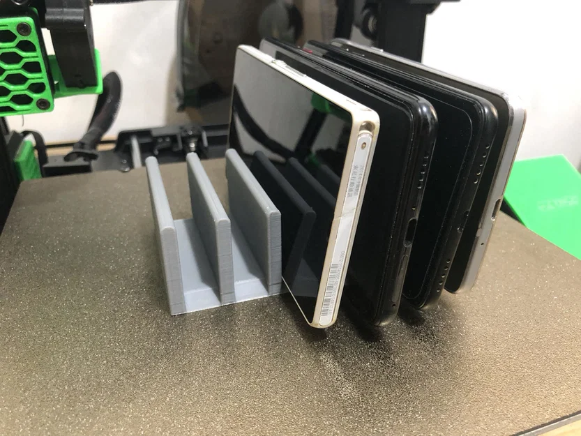 Khay để điện thoại 3 ngăn - Giải pháp lưu trữ điện thoại gọn gàng - Image 2