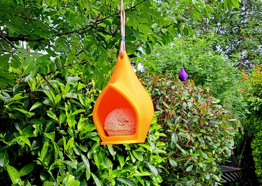 Máng Treo Thức Ăn Cho Chim (Bird Feeder) – Dùng 1 Viên Fat Ball - Image 3