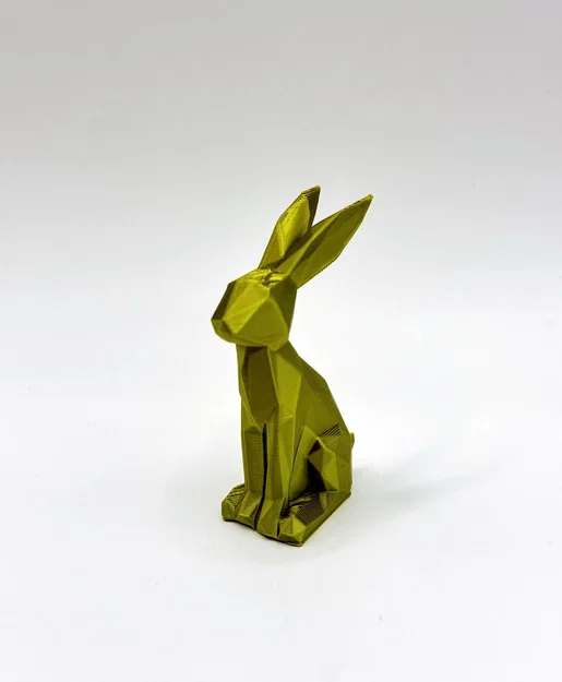 Mô hình thỏ Lowpoly (Lowpoly Easter Bunny) trang trí độc đáo - Image 2