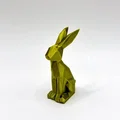 Mô hình thỏ Lowpoly (Lowpoly Easter Bunny) trang trí độc đáo - Thumbnail 2