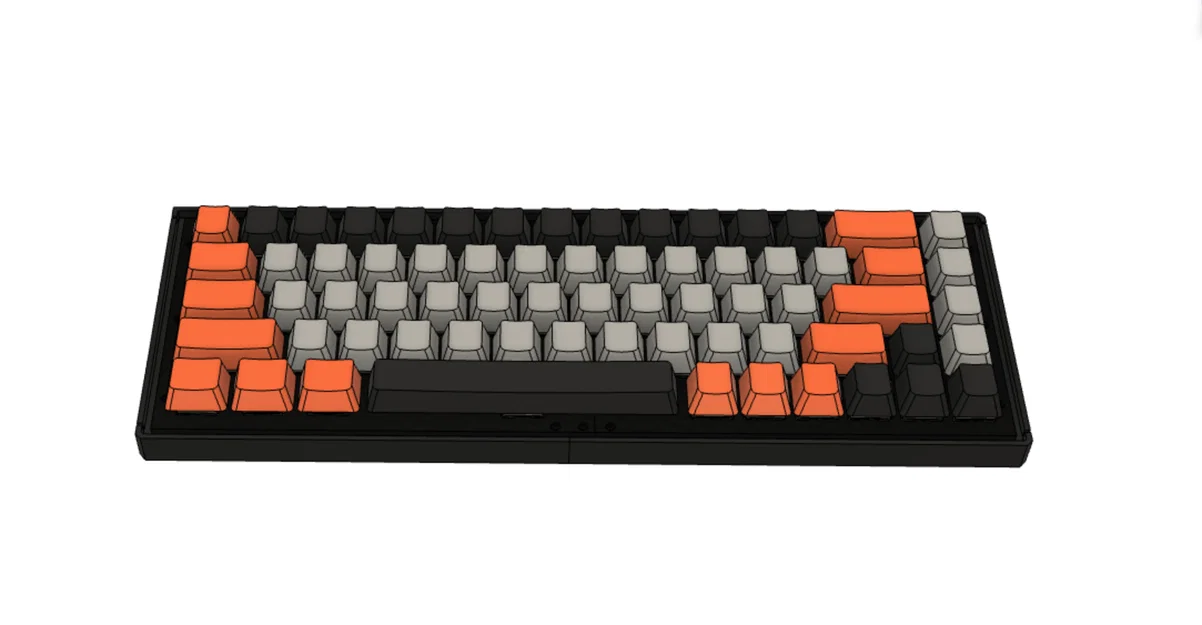 Bàn phím cơ in 3D (68 phím) - Image 2