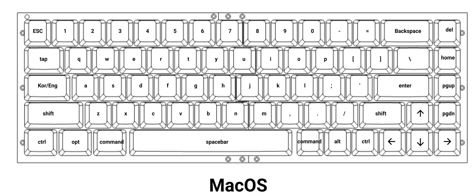 Bàn phím cơ in 3D (68 phím) - Image 4
