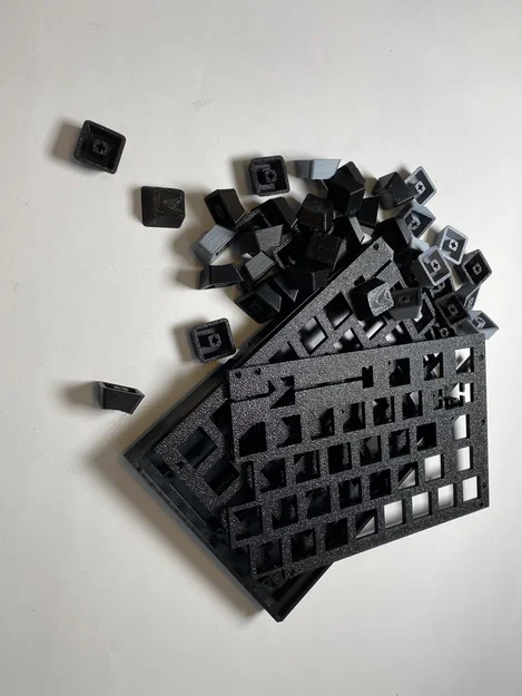 Bàn phím cơ in 3D (68 phím) - Image 6