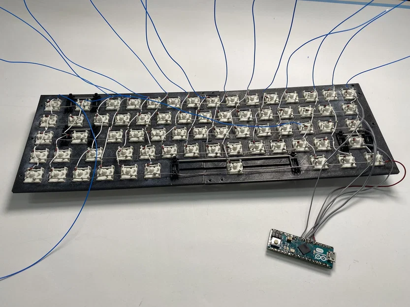 Bàn phím cơ in 3D (68 phím) - Image 7