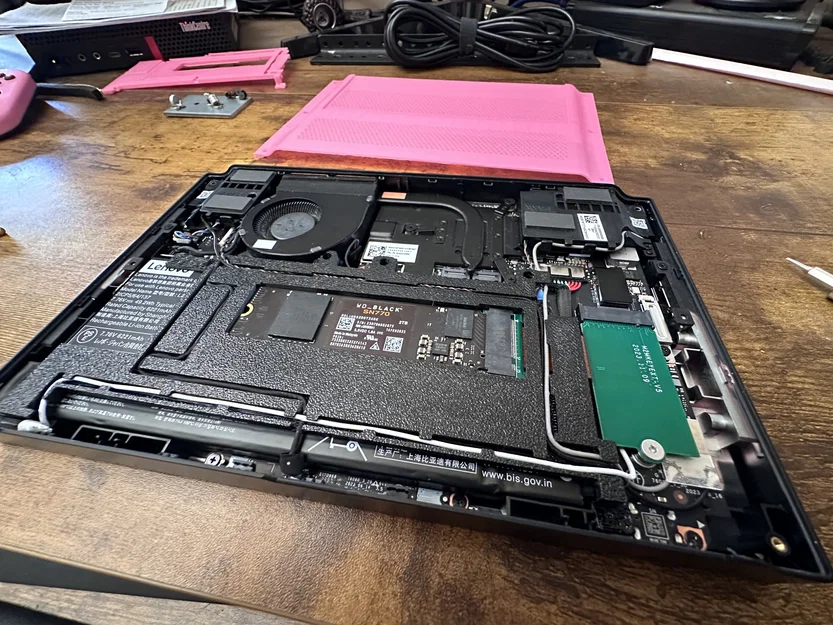 Nắp lưng 3D in cho Lenovo Legion Go: Hỗ trợ nâng cấp SSD 2280 - Image 1