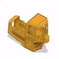 Xe Xúc Lật Đầu Màu Vàng Có Chuyển Động (Yellow Front Loader with Movements) - Thumbnail 10