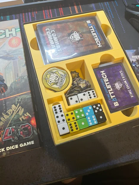 Insert cho hộp Battletech Encounters (Battletech Encounters Inserts) - Image 1