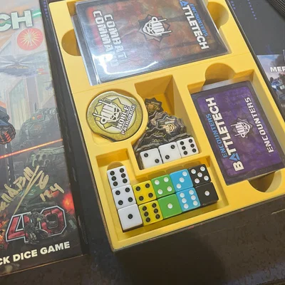 Insert cho hộp Battletech Encounters (Battletech Encounters Inserts)