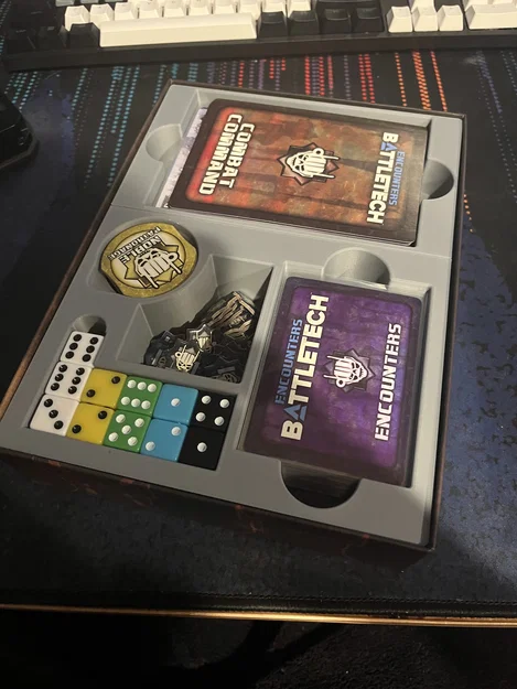 Insert cho hộp Battletech Encounters (Battletech Encounters Inserts) - Image 3