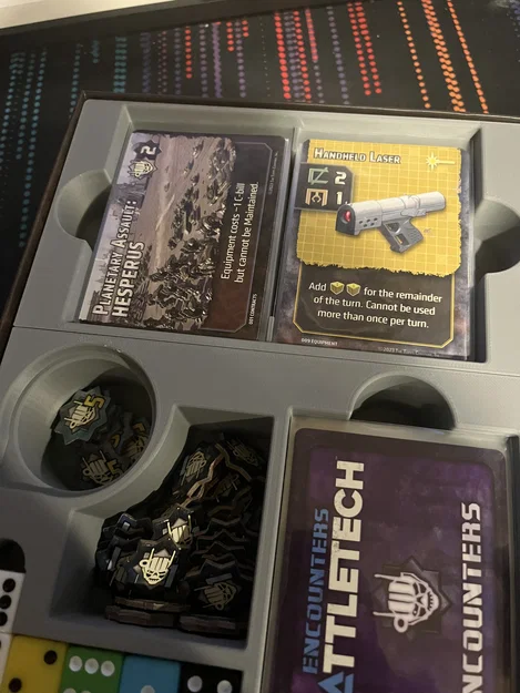 Insert cho hộp Battletech Encounters (Battletech Encounters Inserts) - Image 4
