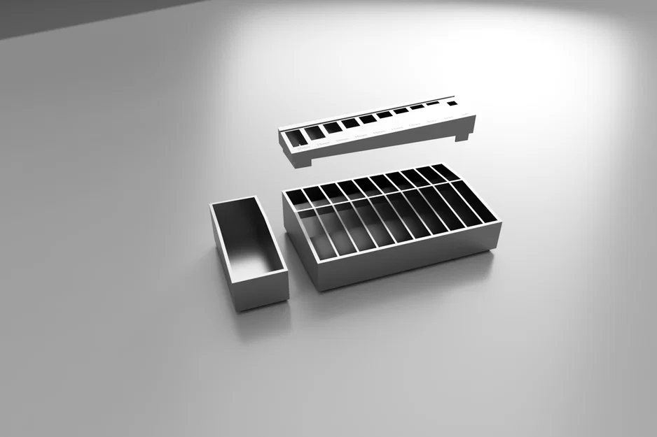 Khay phân loại ốc vít M3 tiện lợi cho xưởng in 3D - Image 2