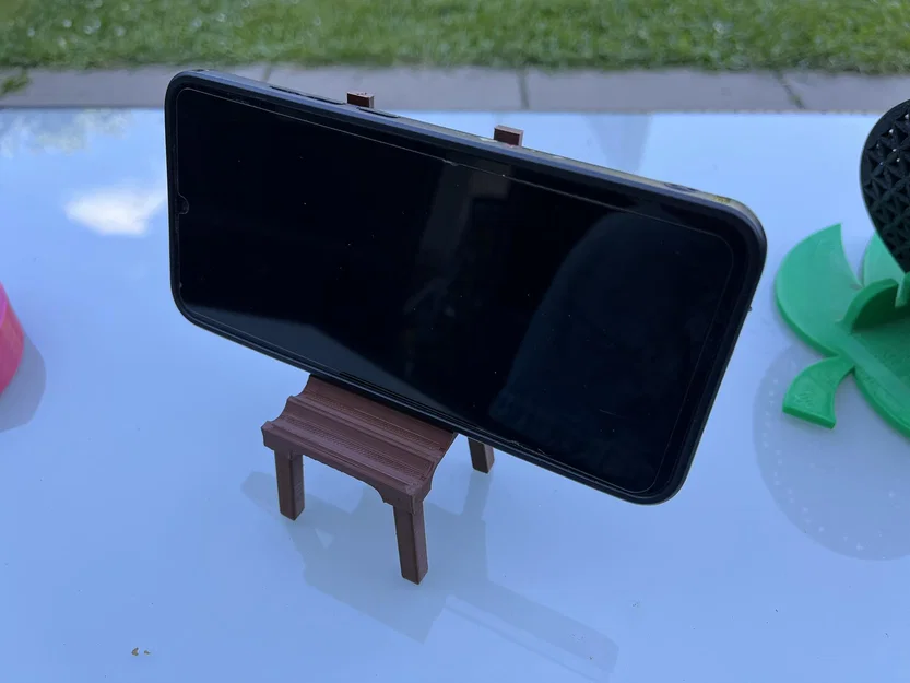 Giá đỡ điện thoại hình ghế (Stojan, drzak na telefon, židle) - Image 3