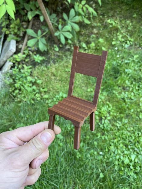 Giá đỡ điện thoại hình ghế (Stojan, drzak na telefon, židle) - Image 4