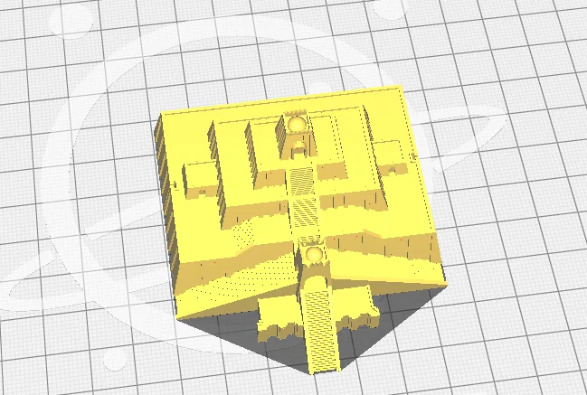 Mô hình tháp Ziggurat cổ đại - File in 3D ấn tượng cho bộ sưu tập - Image 1
