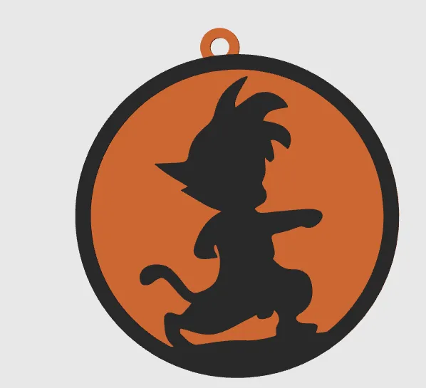 Móc khóa Goku (Goku keychain) - Image 2