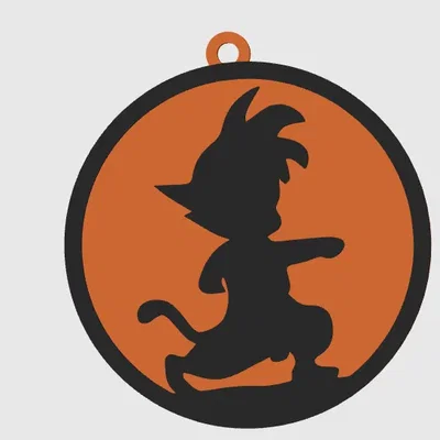Móc khóa Goku (Goku keychain)