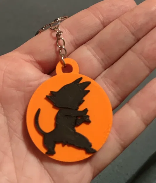 Móc khóa Goku 3D - Phụ kiện cực chất cho fan Dragon Ball - Image 1