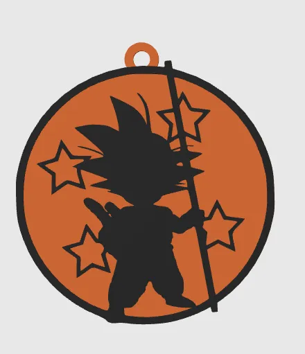 Móc Khóa Goku (Goku KeyChain) - Image 2