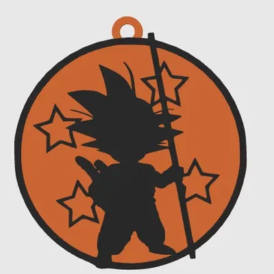 Móc Khóa Goku (Goku KeyChain)