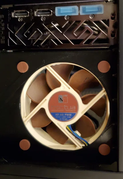 Giá gắn quạt 80mm cho khe PCI (PCI Slot Fan Mount) - Image 4