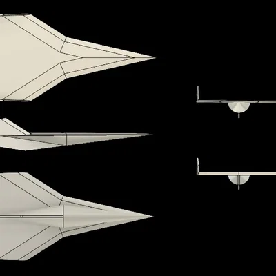 Máy bay giấy có thể in (printable paper Airplane)