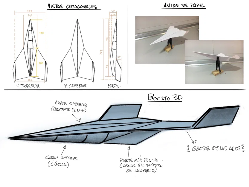 Máy bay giấy có thể in (printable paper Airplane) - Image 5