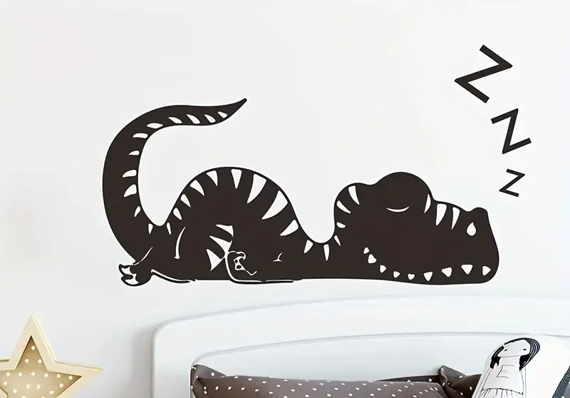 Mẫu in 3D Sleepy Dino Rex trang trí tường siêu cute cho bé - Image 1
