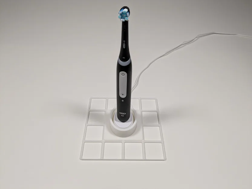 Đế giữ bàn chải điện Oral-B hệ Gridfinity gọn gàng - Image 1