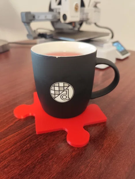 Lót Ly Ghép Hình Kết Nối (Connecting Puzzle Coasters) - Image 3